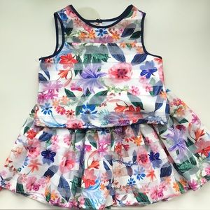 Pippa & Julie Floral Outfit Top and Skirt size 8